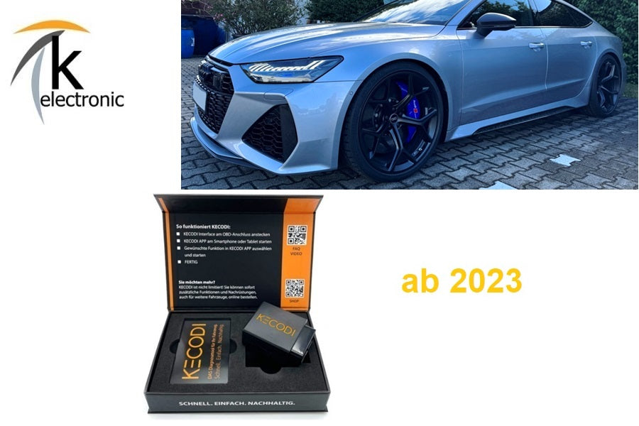 AUDI RS7 4K Luftfahrwerk tieferlegen mit KECODI | ohne Zusatzmodul oder Koppelstangen ab 2023