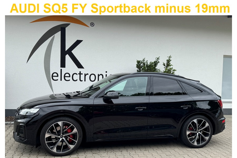 AUDI Q5 FY Luftfahrwerk tieferlegen mit KECODI | ohne Zusatzmodul oder Koppelstangen ab 2023 mit UNECE